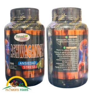 ASHWAGANDHA NATURAL MEDIX CAPSULAS 100 UND