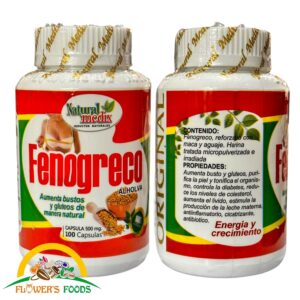 FENOGRECO ALHOLVA CAPSULAS 100 UND