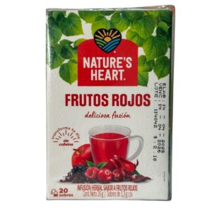 INFUSION DE FRUTOS ROJOS NATURE'S HEART 20 UND