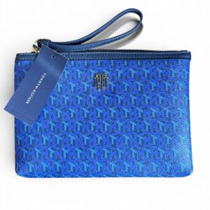 TH MUÑEQUERA WRISTLET MONOGRAM AZUL