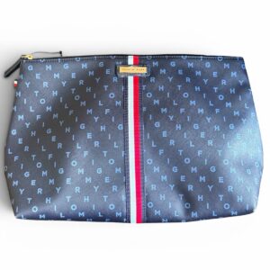 TH COSMETIQUERA AZUL MARINO CON FRANJA